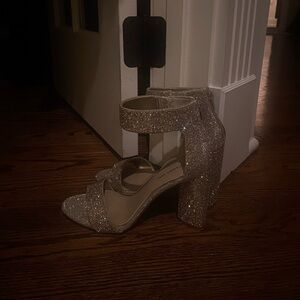 Gianni Bini- Gold heels.